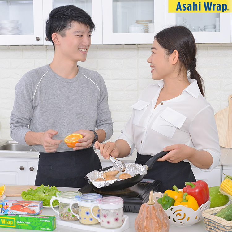 Màng nhôm không dính Asahi Kasei Cookper (30cm x 3m)