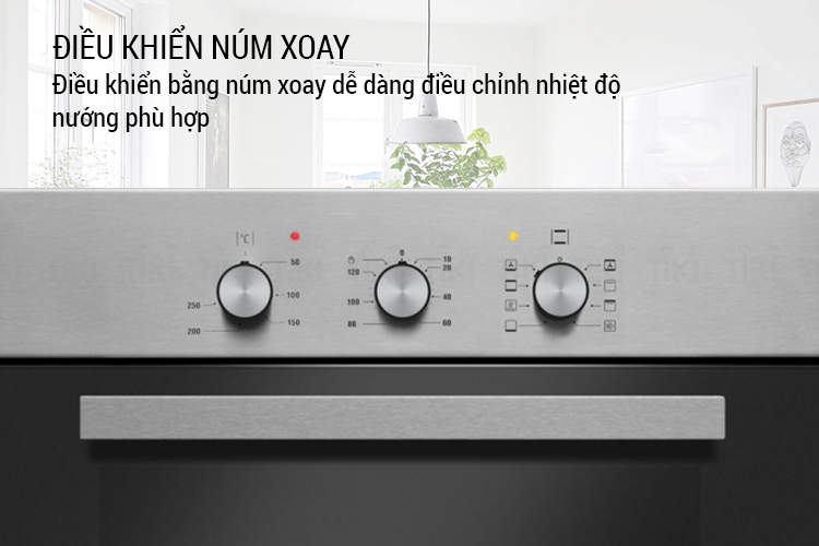 Lò Nướng Âm Tủ Amica TEM18X (62 Lít) - Hàng Chính Hãng