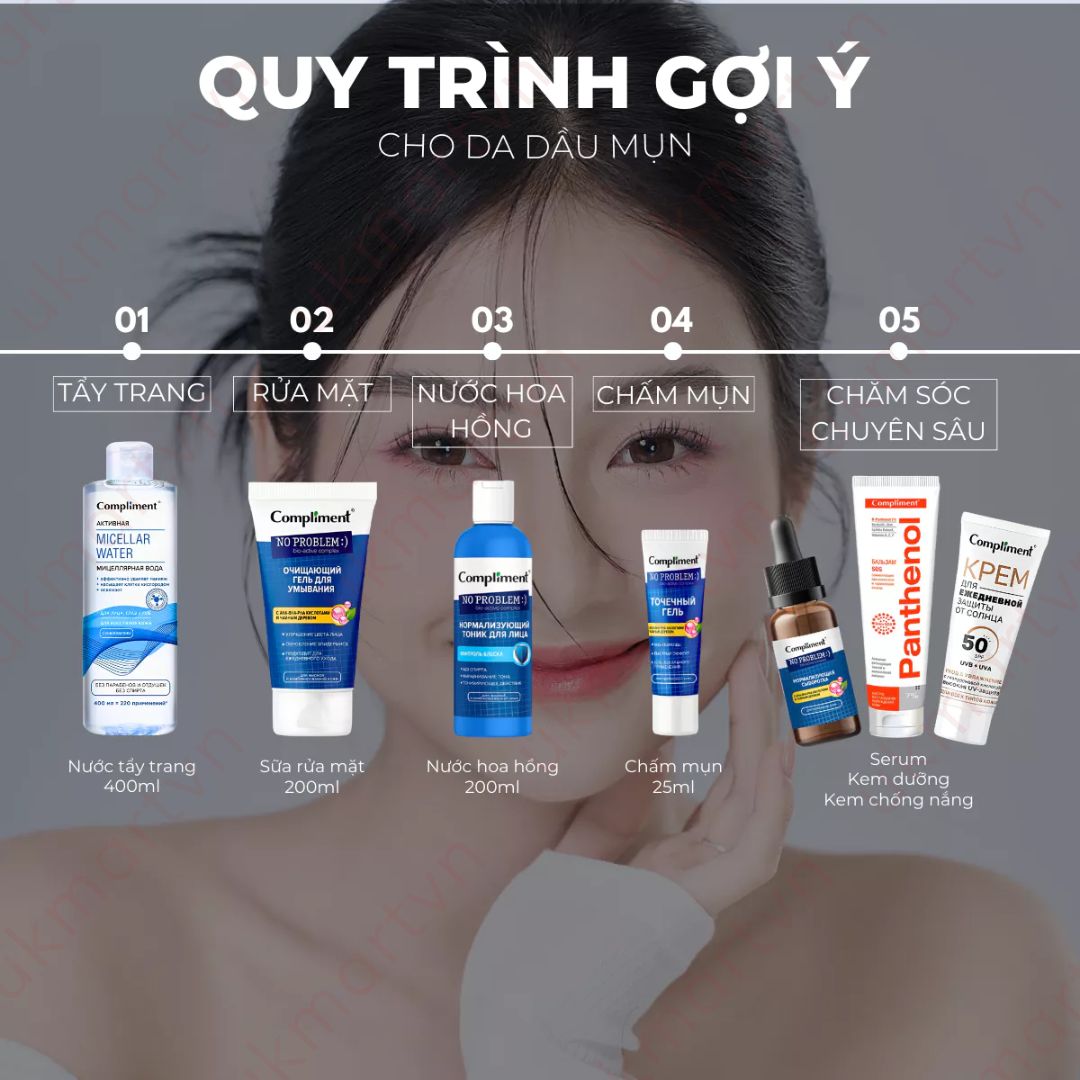 Gel Mụn Khẩn Cấp SOS Compliment No Problem 25ml