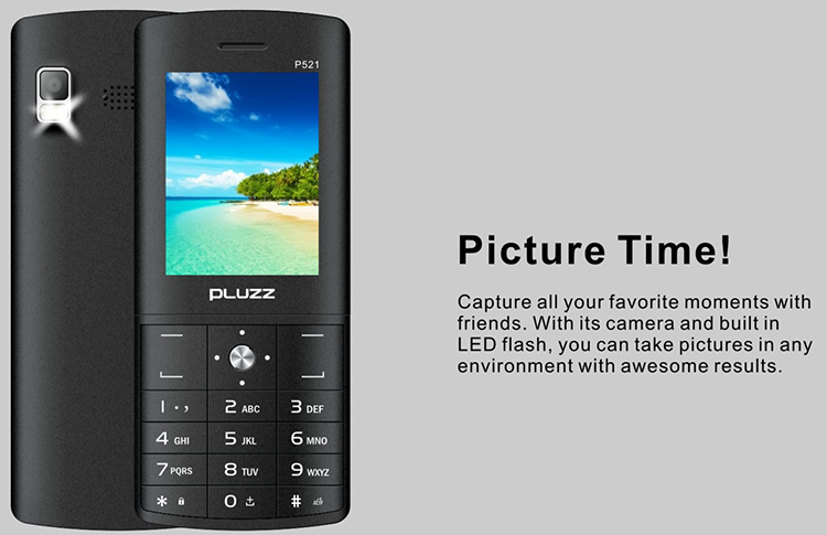 Điện Thoại Pluzz P521 - Hàng Chính Hãng