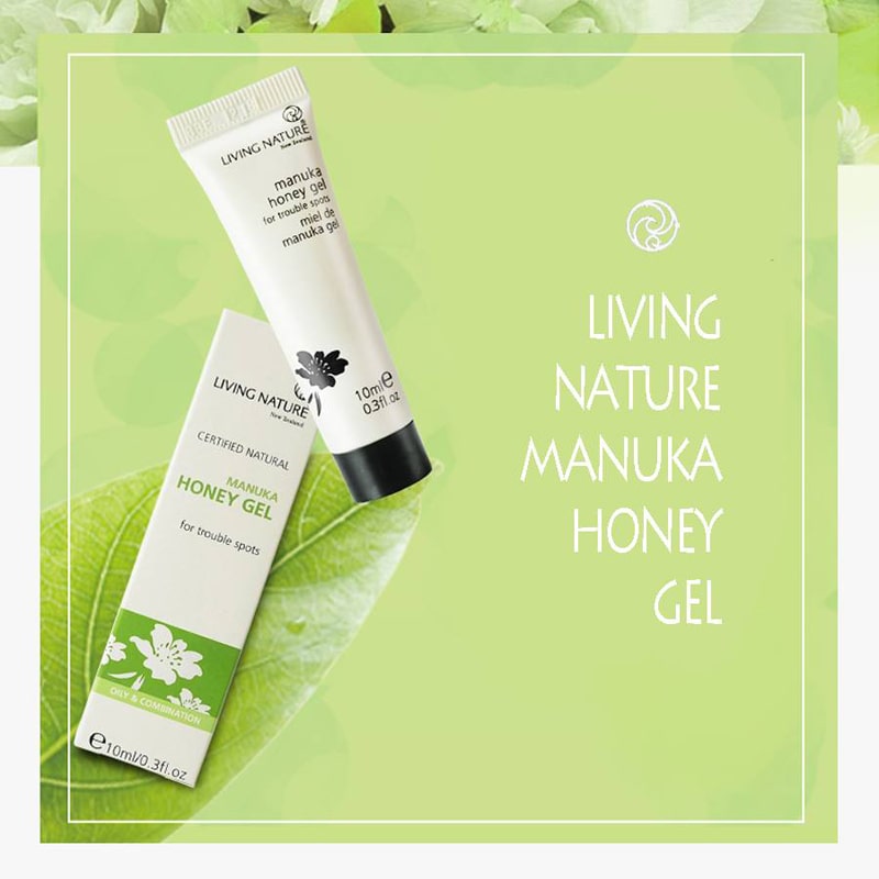 Gel trị mụn mật ong Manuka Living Nature Manuka Honey Gel 10ml 17