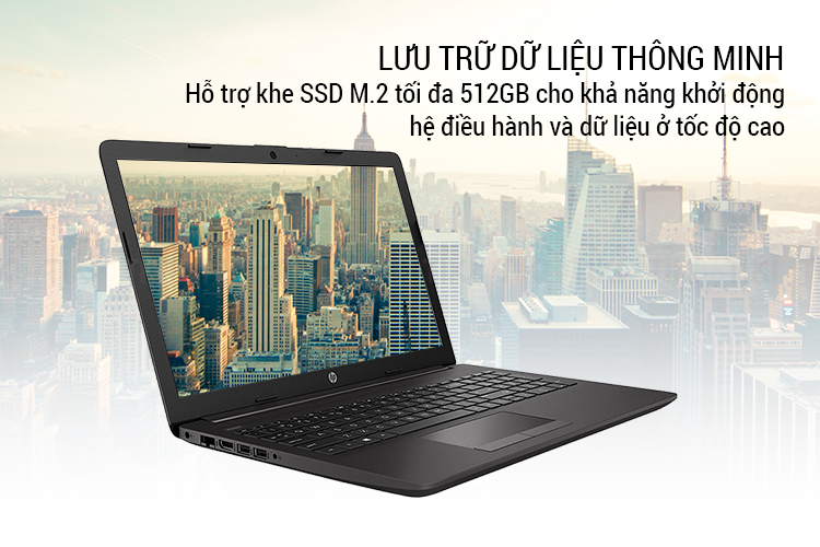 Laptop HP 250 G7 6MM08PA Core i5-8265U/ MX110/ Dos (15.6 FHD) - Hàng Chính Hãng