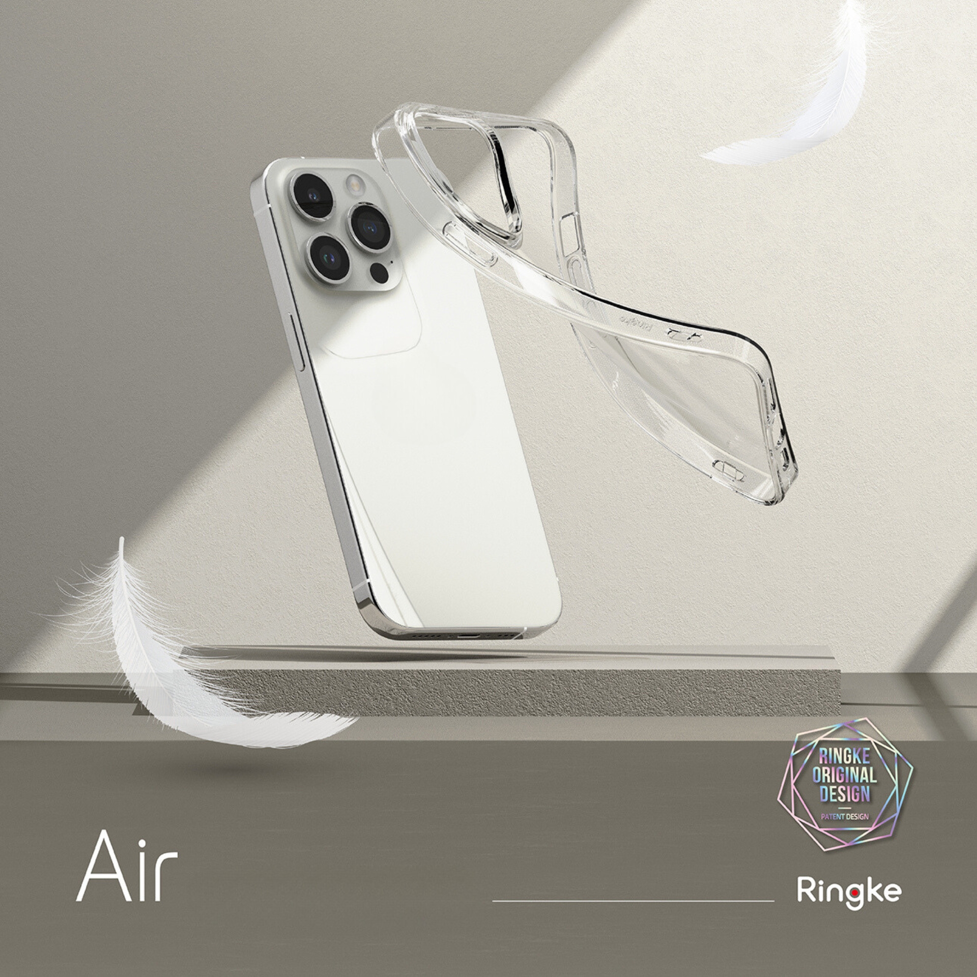 Ốp Lưng Dành Cho iPhone 15 ProMax/ iPhone 15 Pro RINGKE Air_ Hàng chính hãng