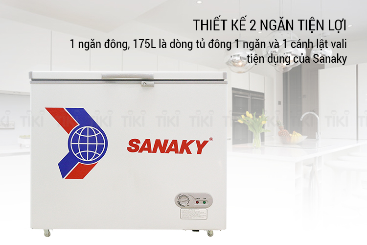 Tủ Đông Sanaky VH-225HY2 (175L)