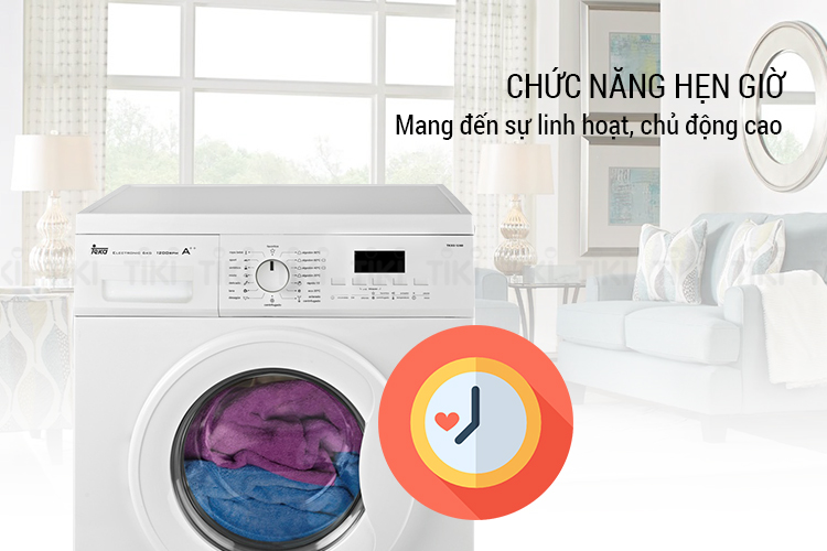 Máy Giặt Cửa Trước Teka TKX3-1260 (6kg)