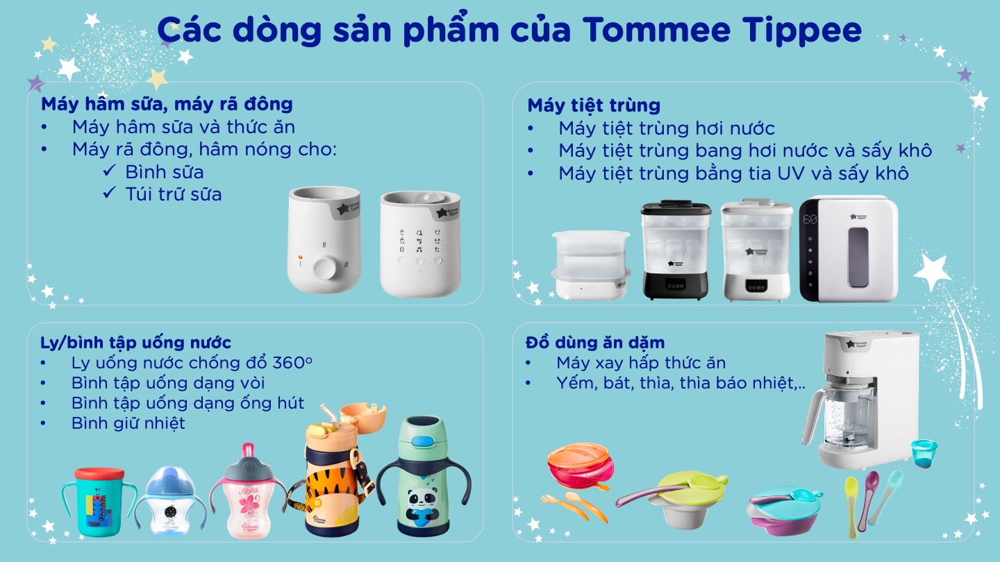 Bình tập uống có vòi cho bé Tommee Tippee First Sippee 150ml từ 4 tháng - Tím 13