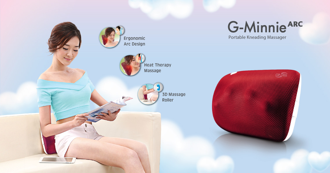 |GIÁ SỐC| Gối Massage G Minnie ARC GINTELL