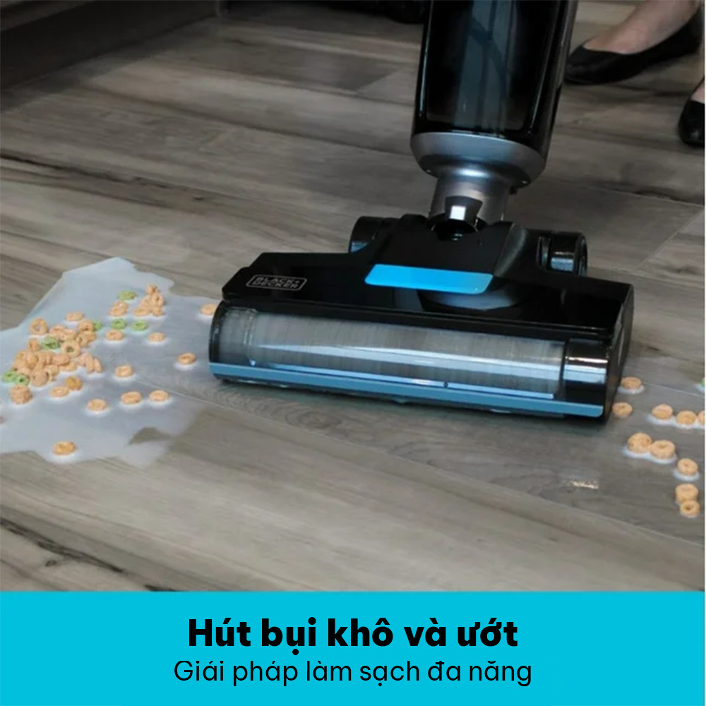 máy hút bụi lau sàn thông minh BLACK+DECKER BXUVXA02