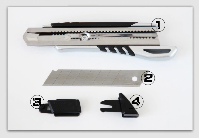 Dao Rọc Giấy Deli 2057 