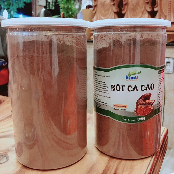 Bột Cacao Nguyên Chất 100% Light Cacao Nunuts (500g)