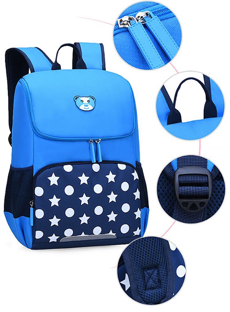 Ba lô học sinh Sesame siêu nhẹ chống gù lưng