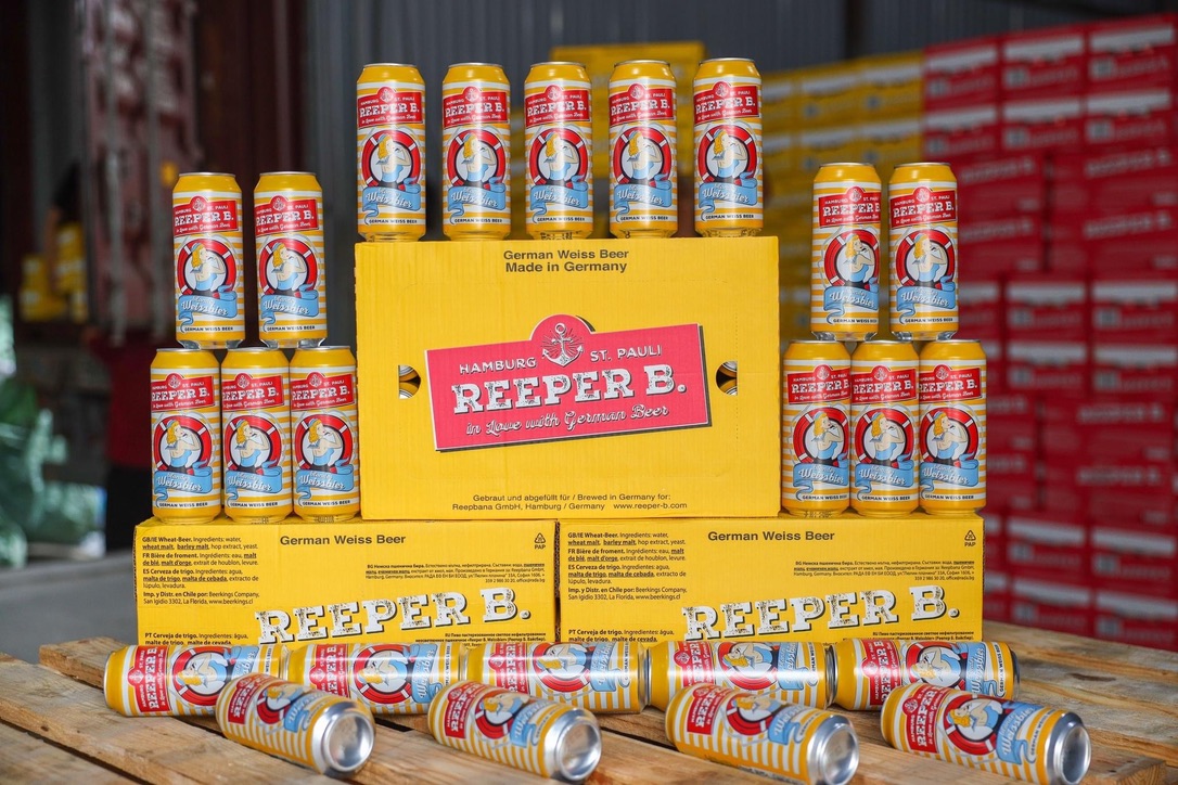Bia Reeper B. Weissbier 5.4% 500ml (bia lúa mì)