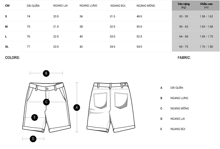 Quần Short Nam LimeOrange-JM19020001-B