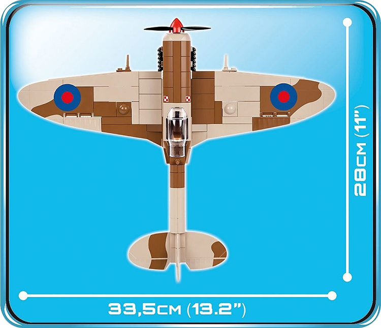 Đồ Chơi Lắp Ráp Máy Bay Tiêm Kích Mk. IX COBI - 5525