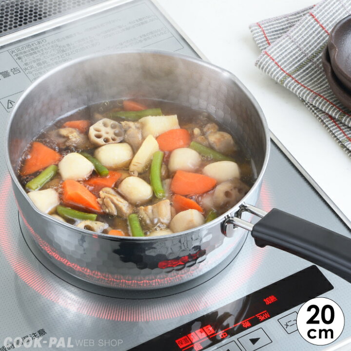 Nồi inox dùng cho bếp từ Yukihira Aji Ichi - Hàng nội địa Nhật Bản, nhập khẩu chính hãng