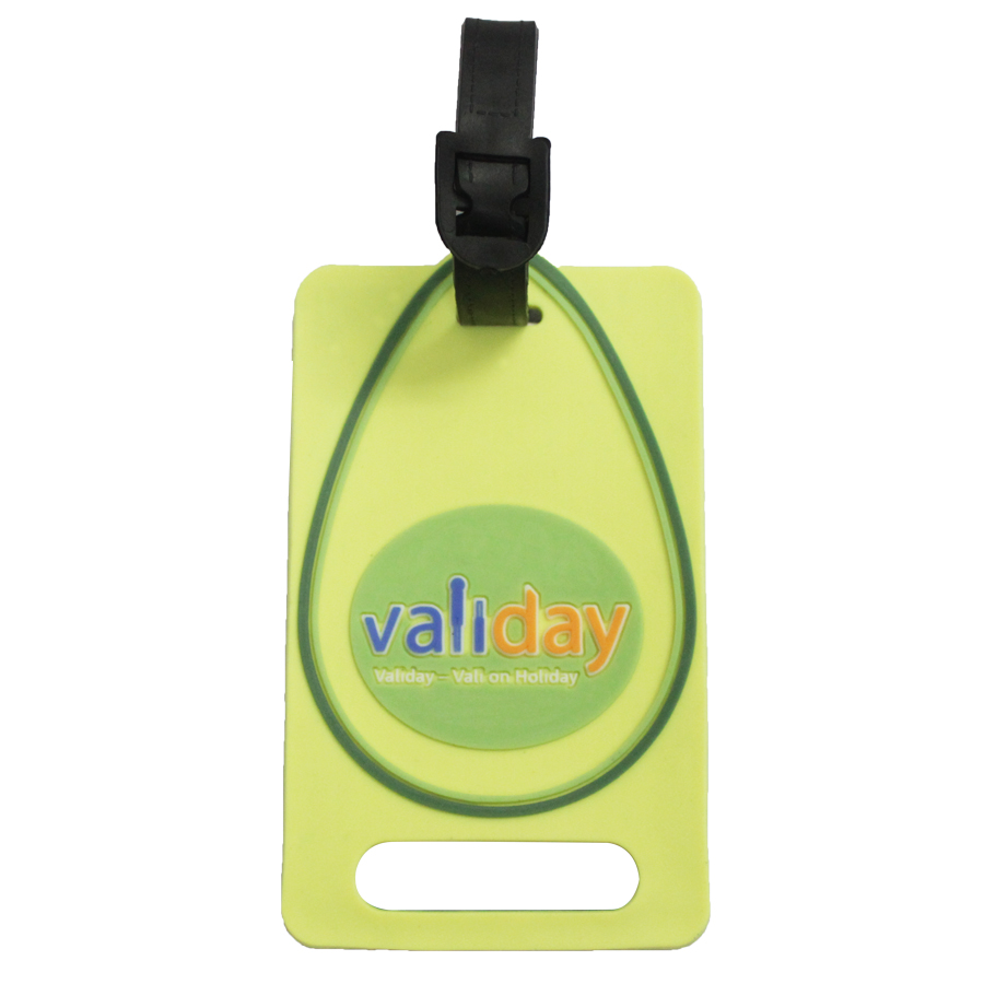 thẻ treo nametag ghi tên hành lý vali validay trái bơ phụ kiện vali 3