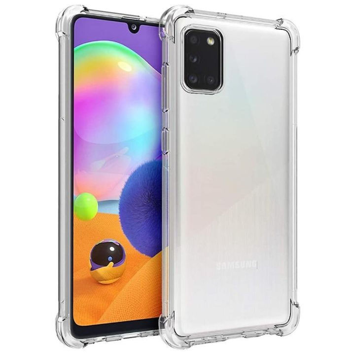 Ốp lưng cho Samsung A51 / A71 dẻo trong TPU chống sốc 4 góc cạnh ( hàng chính hãng)
