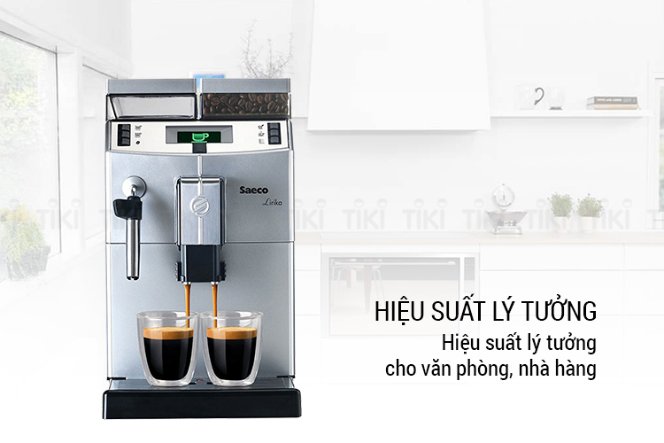 Máy Pha Cà Phê Tự Động Saeco Lirika Plus - Hàng chính hãng