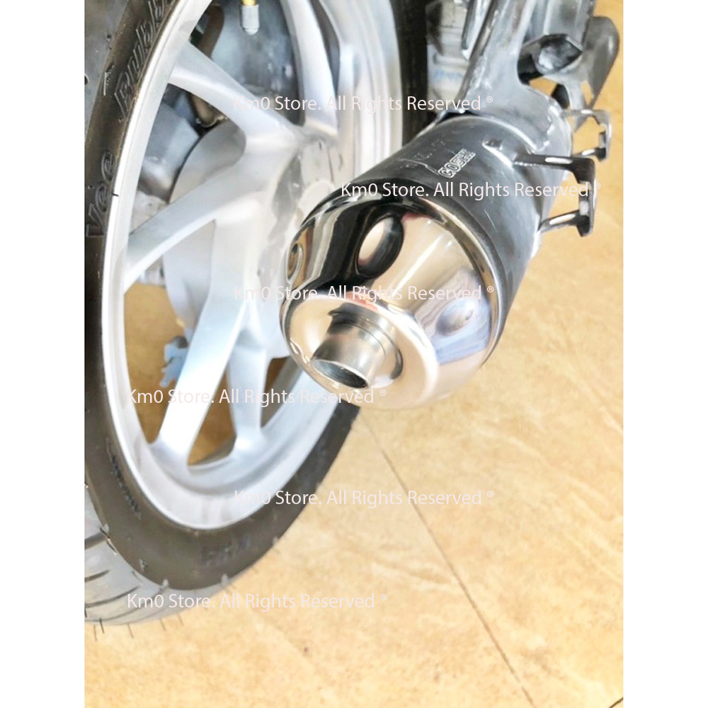 Chụp Đuôi Pô Xe VISION 2021 - 2022 INOX 304