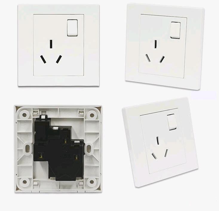 Ổ Cắm Điện Đa Năng Có Công Tắc ABB AH228 (16A)