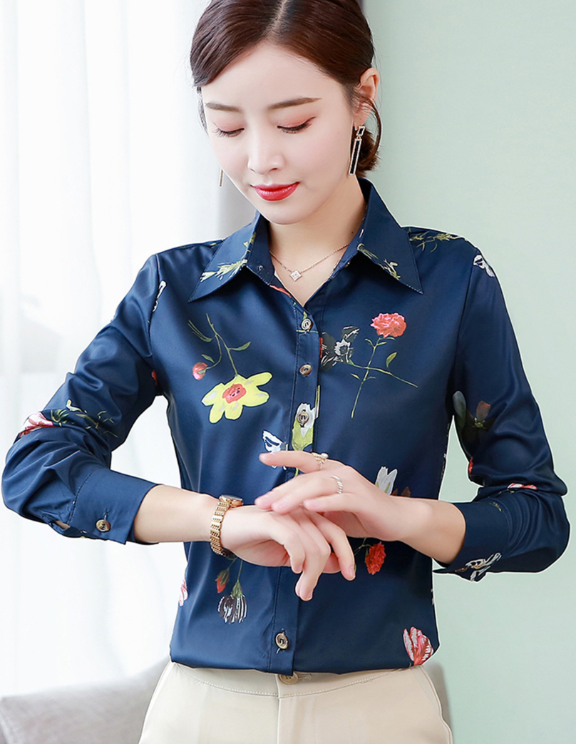 Áo Sơ Mi Nữ Công Sở Tay Dài Dễ Thương SM015 MayHomes