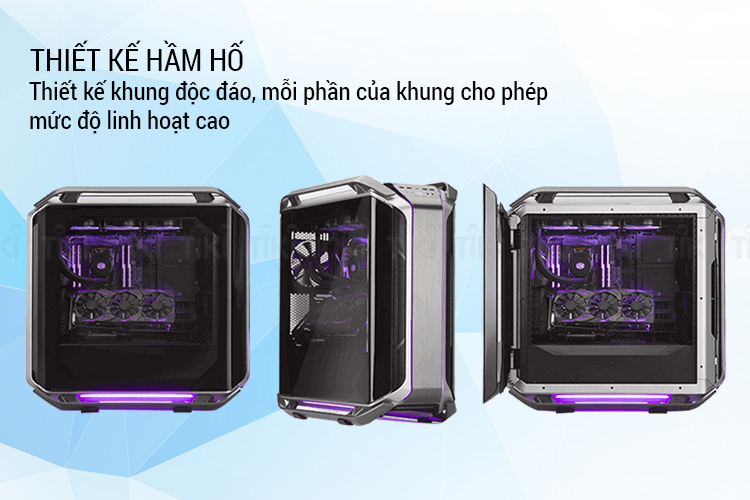 Vỏ case Cooler Master COSMOS C700M - Hàng Chính Hãng