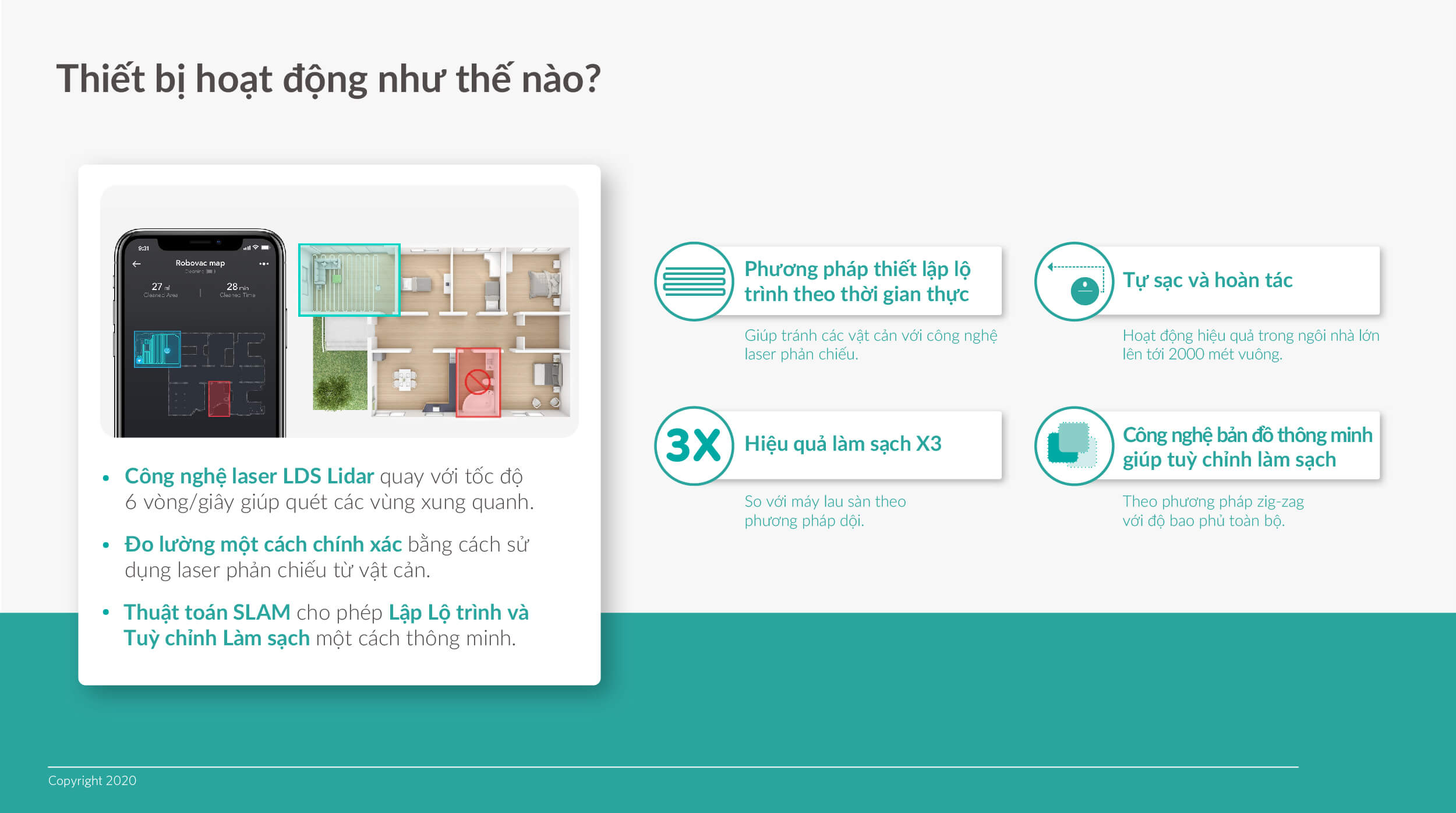 Robot Hút Bụi lau nhà thông minh Eufy RoboVac L70 Hydrid - T2190 - Hàng Chính Hãng