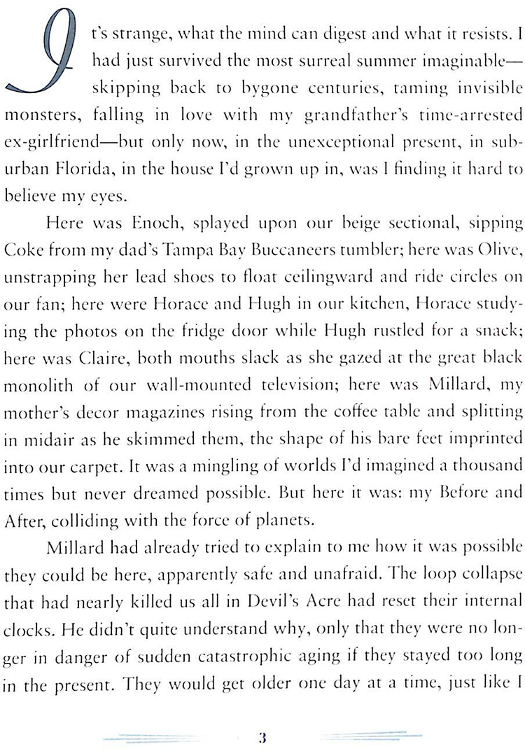 Miss Peregrine'S Home For Peculiar Children: A Map Of Days