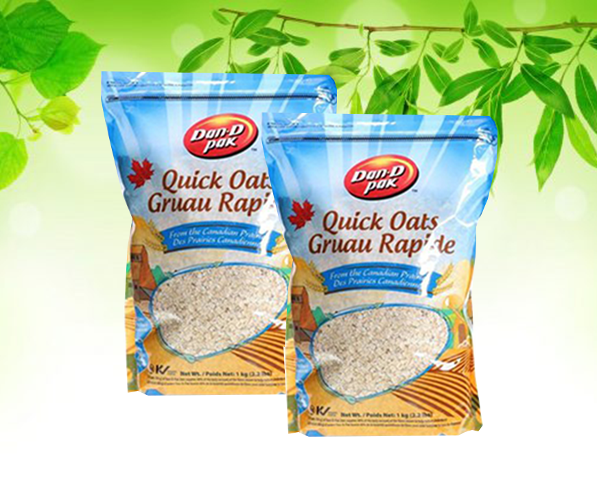 combo 2 túi yến mạch quick oats 1 ký túi 1