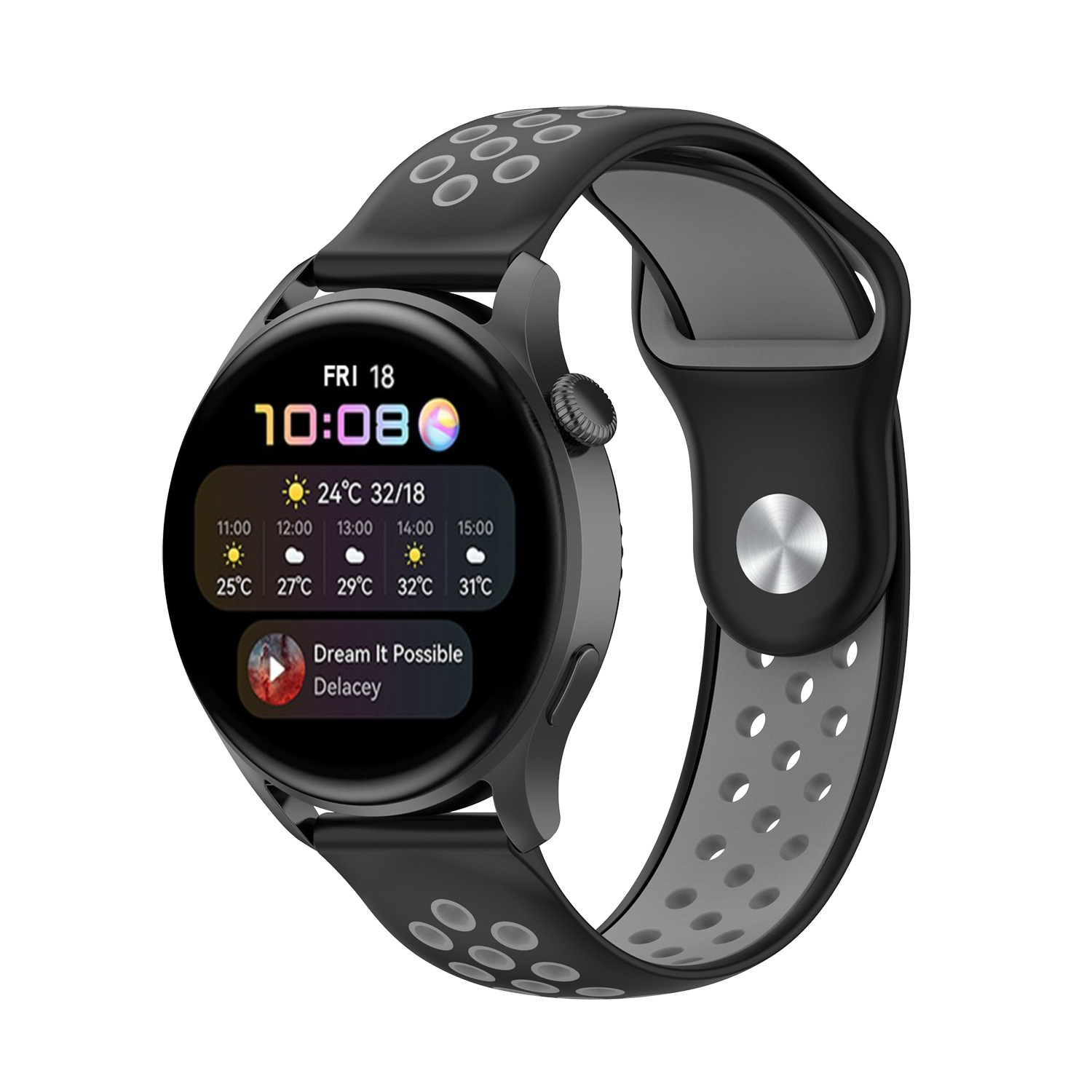 Dây đeo cho Huawei Watch 4/ 4 Pro/ 3/ 3 Pro - Dây thể thao 2 màu (DSK-2)