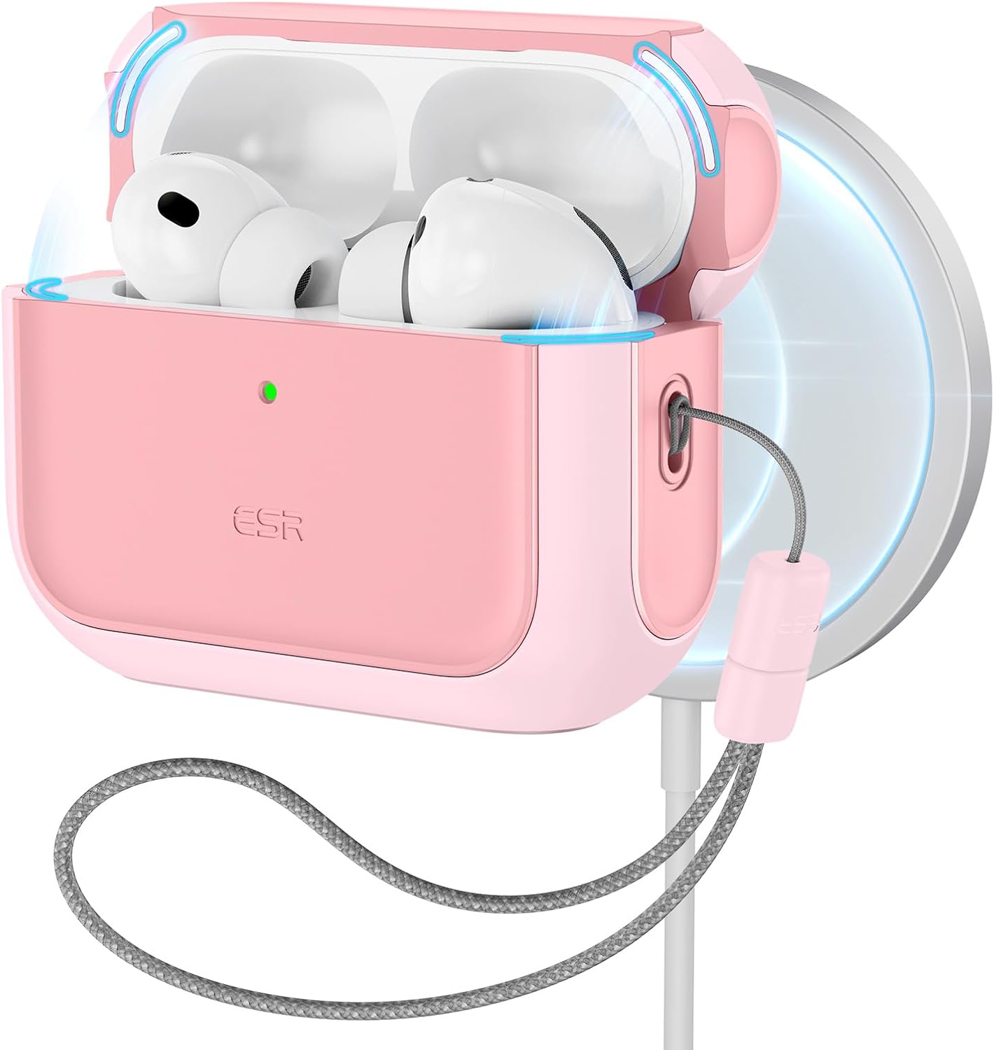 Bao Case cho Airpods Pro 3 (2025) ESR Orbit Colors Hybrid Magnetic Case - Hàng Chính Hãng