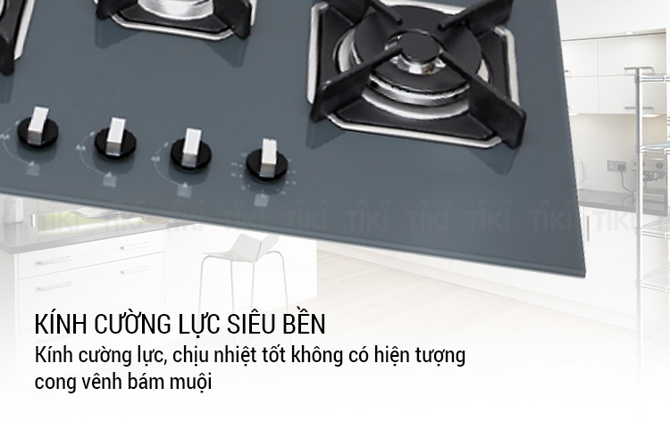 Bếp 3 Gas Âm Malloca AS 9603 DG - Hàng Chính Hãng