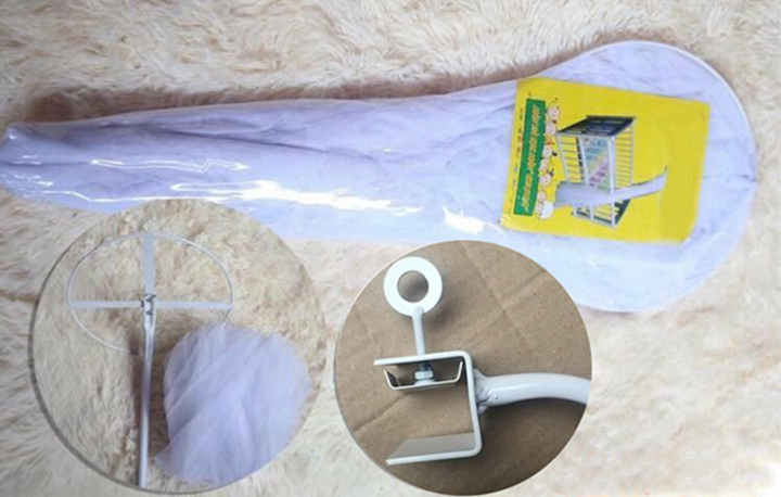 Bộ màn chống muỗi che cũi cho bé