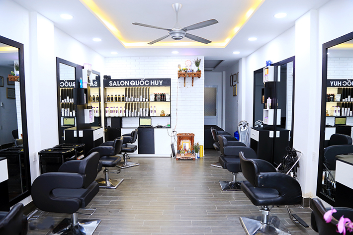 Trọn gói uốn, duỗi, nhuộm Salon Quốc Huy - Kéo Vàng Toàn Quốc