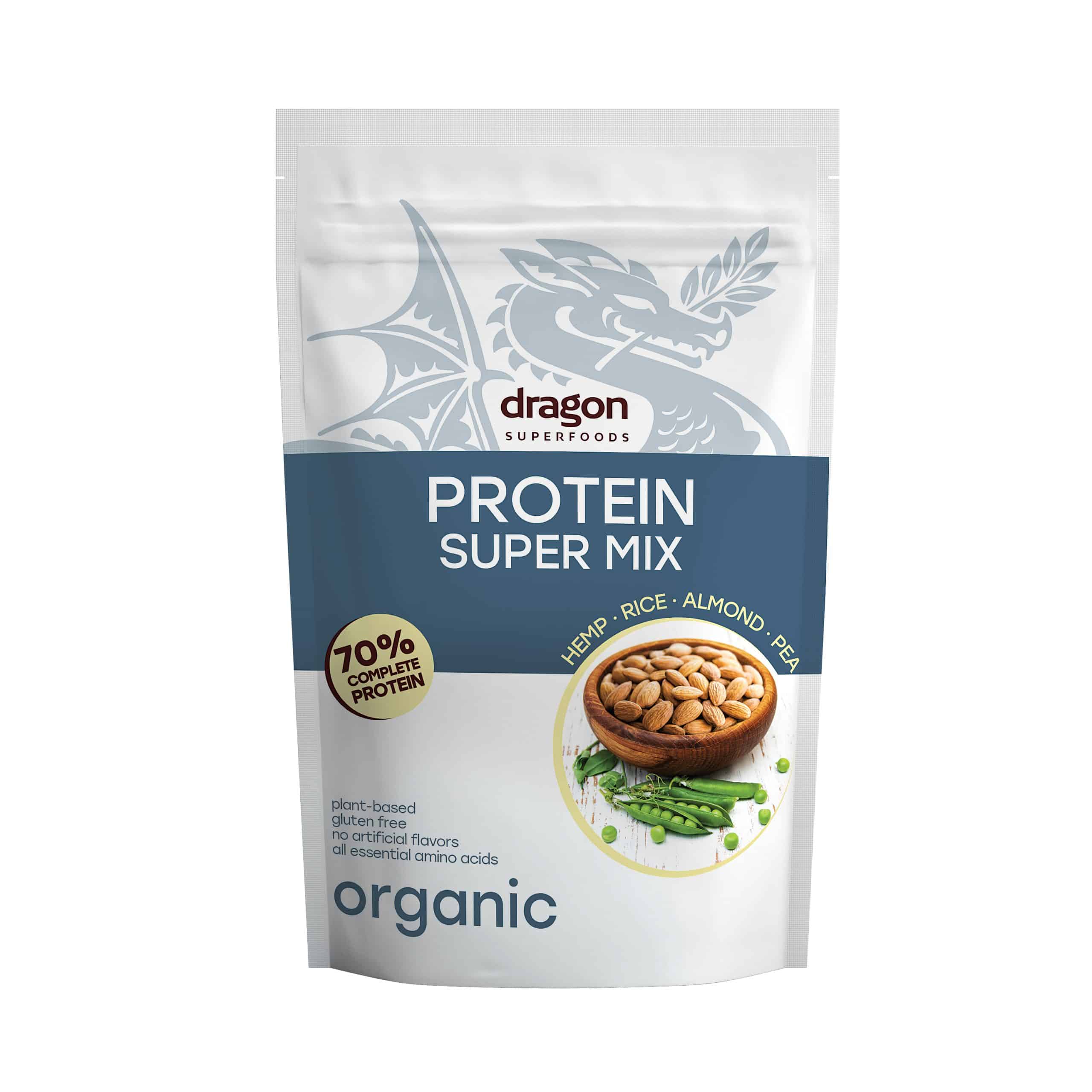 Bột Protein thực vật hữu cơ 500gr - Dragon Superfoods