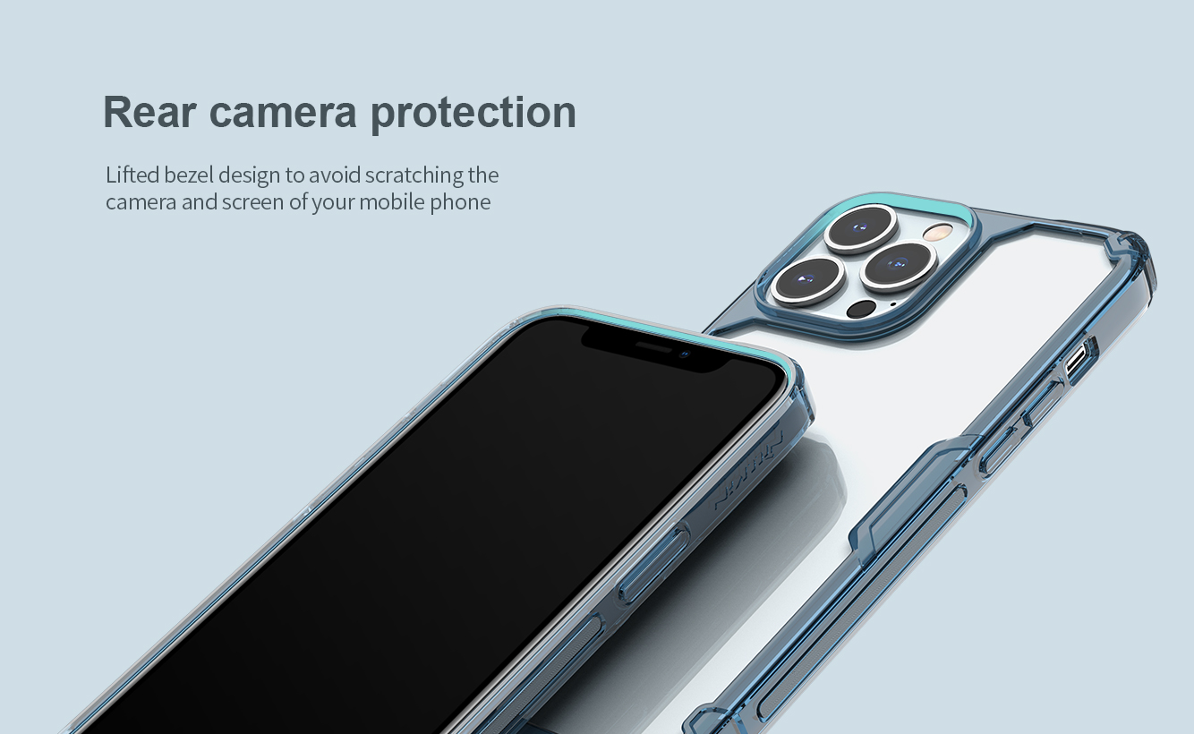 Ốp Lưng  dành cho iPhone 14 / 14 Plus/ 14 Pro / 14 ProMax Nillkin Nature TPU Pro- Hàng Chính Hãng