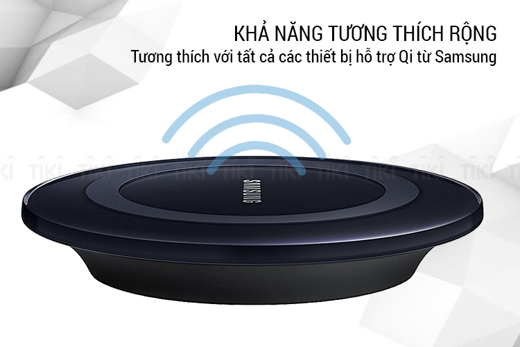 Sạc Không Dây Samsung Wireless Charger EP-PG920IBE (Đen) - Hàng Chính Hãng