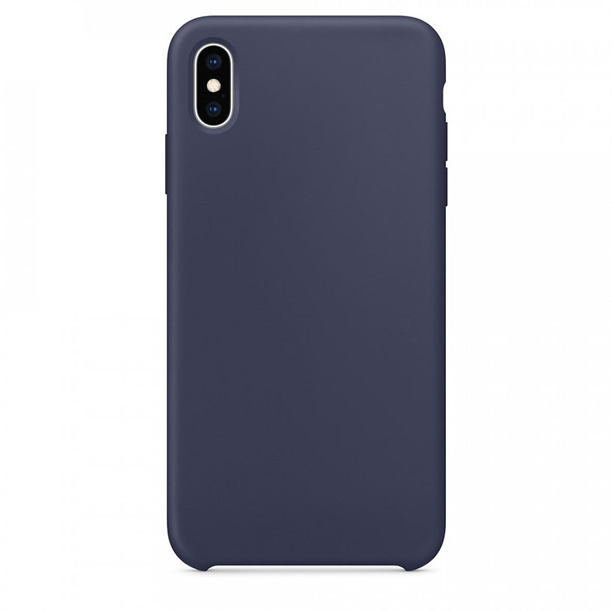 Ốp lưng silicone case cho iPhone X/ XS chống sốc chống bám bẩn có lớp nhung lót mặt trong chống trầy xước điện thoại - Hàng chính hãng