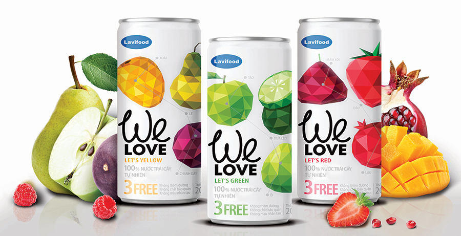 Nước Ép We Love - Let's Green Lon 200ml