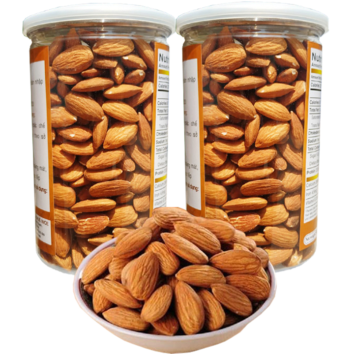 1Kg Hạnh Nhân Tách Vỏ Sấy Chín Nguyên Vị Thương Hiệu SK FOOD