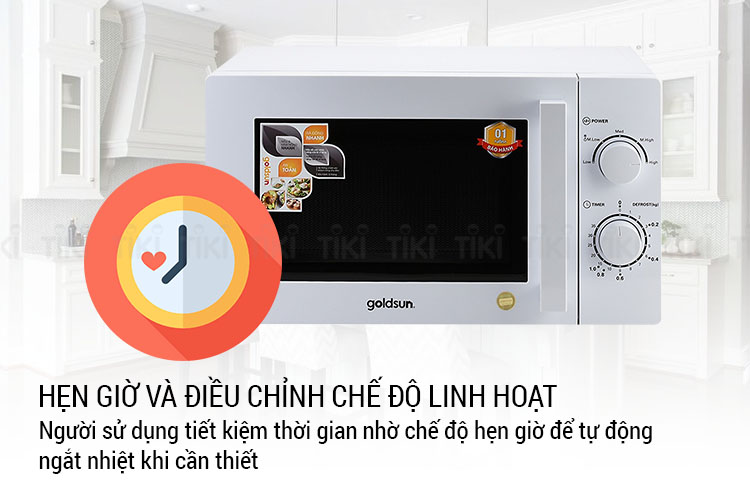 Lò Vi Sóng Cơ Goldsun CK1105 (20L) - Hàng Chính Hãng