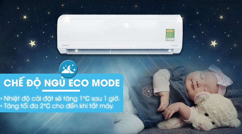Máy Lạnh Inverter Toshiba RAS-H10KKCVG-V (1.0HP)
