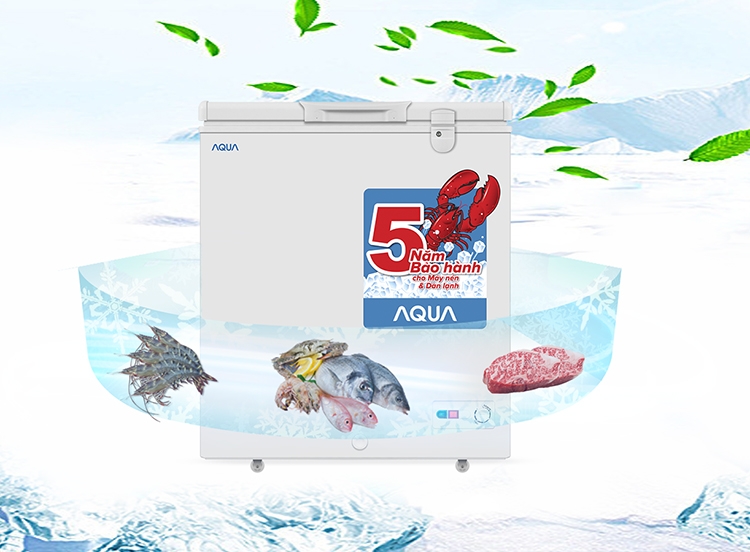 Tủ Đông Aqua AQF-C680 (478L) - Hàng Chính Hãng