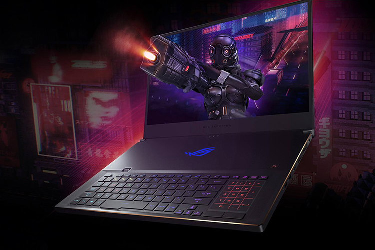 Laptop ASUS ROG Zephyrus S17 GX701LXS-HG038T (Core i7-10875H/ 32GB (16GB + 16GB Onboard) DDR4 3200MHz/ 1TB SSD PCIE G3X4/ RTX 2080 Super 8GB GDDR6/ 17.3 FHD IPS, 300Hz, 3ms/ Win10) - Hàng Chính Hãng