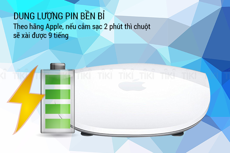 Chuột Không Dây Apple Magic Mouse 2 (Silver) - Hàng Nhập Khẩu