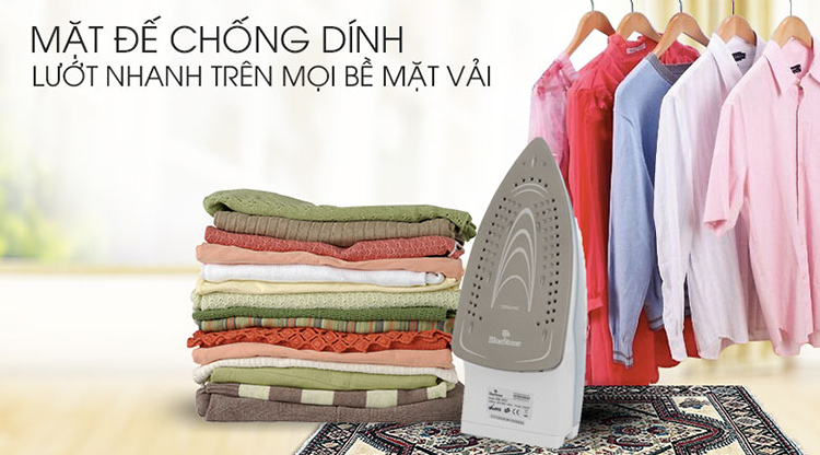 Bàn Ủi Hơi Nước BLUESTONE SIB-3853 -Hàng chính hãng
