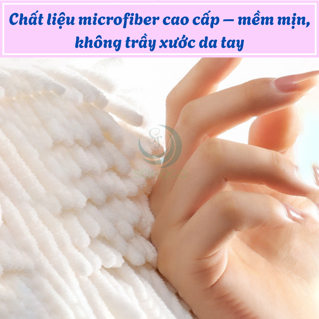 Khăn Lau Tay Treo Tường Microfiber  -	Khăn Lau Tay Siêu Mềm Dạng Tròn Treo Nhà Bếp/Nhà Tắm -	Khăn Treo Tường Dạng Tua Mềm Mại -	Khăn Lau Tay Thấm Hút Hình Quả Cầu Khăn Lau Tay Decor Gắn Tường Microfiber
