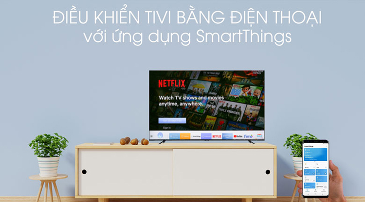 Smart Tivi Samsung 4K 65 inch UA65TU8100 - Hàng chính hãng