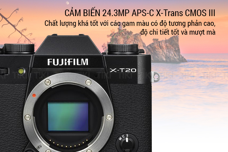 Máy Ảnh Fujifilm X-T20 (24.3MP) + Lens 18-55mm - Hàng Chính Hãng