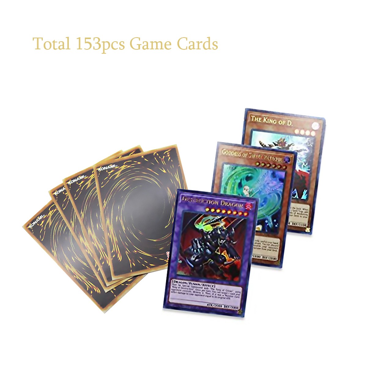 Bộ Sưu Tập Thẻ Bài Yu-Gi-Oh! (153 Tờ)